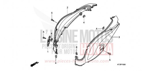 BODY COVER PES125RA de 2010